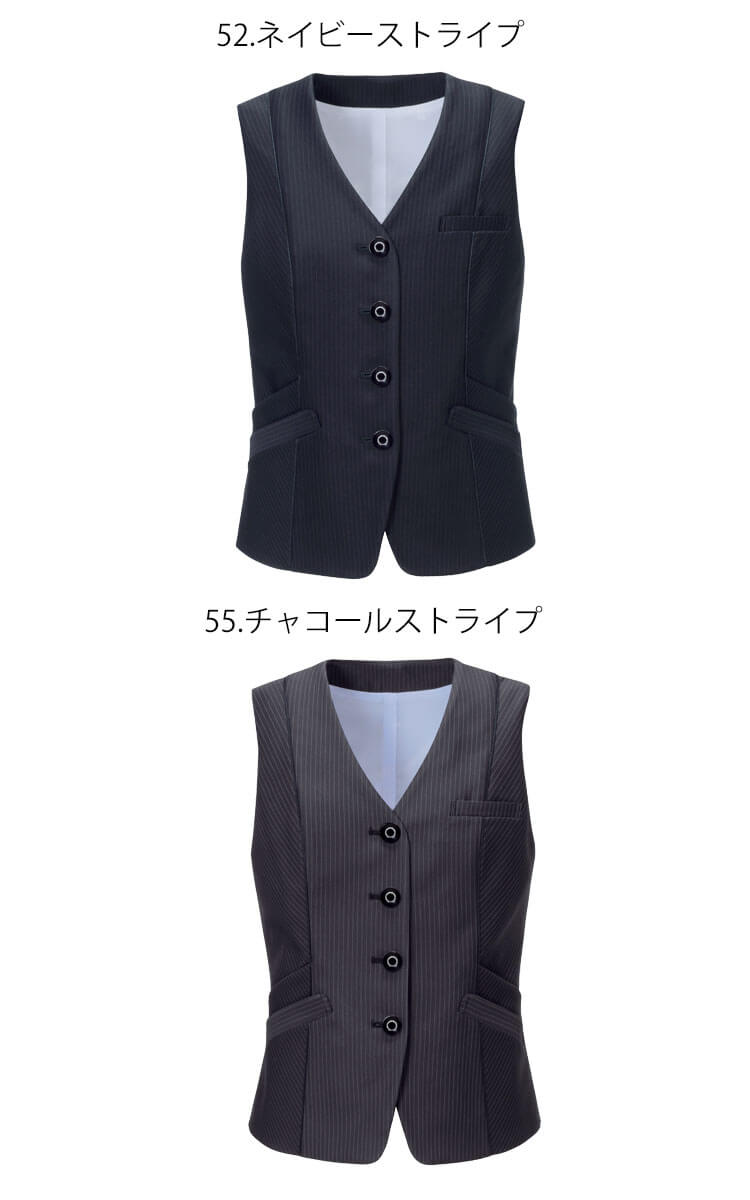 予約販売品】 a470 新品♡ベストスーツ 事務服 グレー レディース