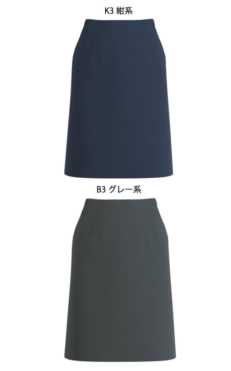 オンライン通販ストア セミタイトスカート GSKL-1958 5号～23号 女性用 GROW グロウ 3色展開 スカート 